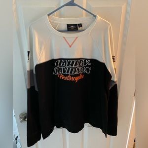 Womens Harley Davidson sweat shirt